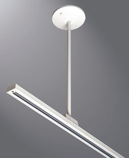 Halo L48P 48" STEEL STEM, WHITE