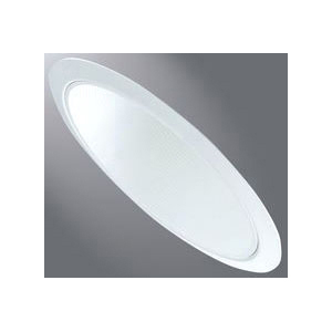 Halo 456W 6" Trim Baffle Trim for Slope Ceiling White Trim with White Baffle