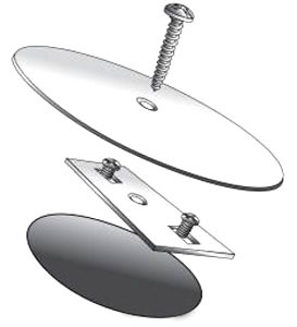 CULLY 90010 5-1/4" Adjustable Ceiling Cover Plate, Use with 3" and 4" Outlet Boxes, White