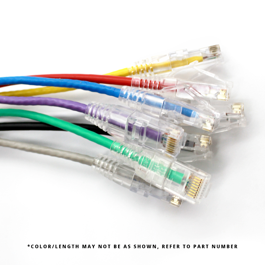 ZERO 6M160-003 ZERO CONNECT CAT6 MINI 4 PAIR RJ45 BOOTED RJ45 BOOTED UTP CM 28 AWG WHITE 3 FEET PRO SERIES JUMPER / PATCH CORD