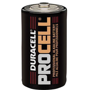 SLS PC1300 DURACELL D ALKALINE BATTERY