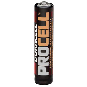 SLS PC2400 DURACELL AAA ALKALINE BATTERY