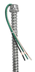 EPC EPW1863SAD EPC FIXTURE WHIP 6' 18GA 3-WIRE SOLID (DC SNAP IN FITTING)