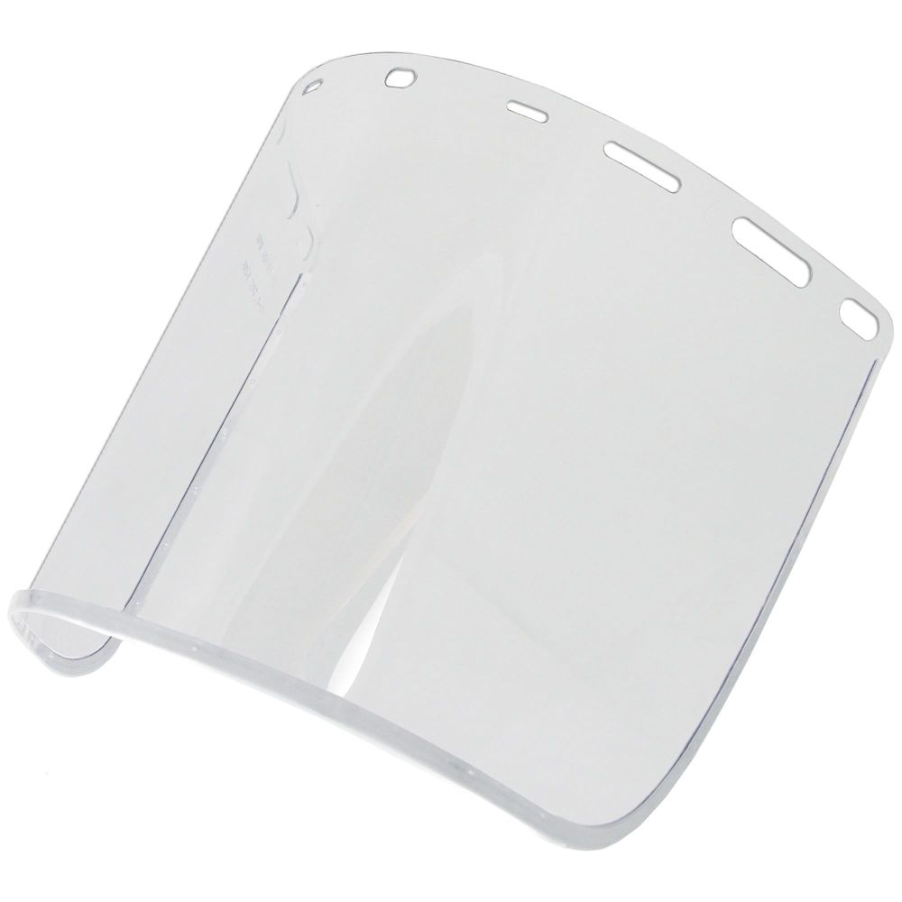 erb 15191  ERB 9" X 15.5" X .040 CLEAR PETG FACE SHIELD