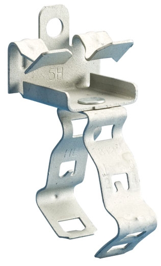 nVent Caddy 812M24 EM-M Conduit/Pipe to Flange Clip, Spring St. 1/2", 3/4" EMT, 1/8" 1/4" Flange