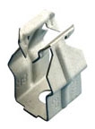 nVent Caddy 8P Push In Conduit Clamp, 1/2" EMT, 0.709" 0.866" OD, 9/32" Hole, Plain