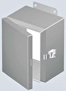 EXM 5300-ESCH121207 EXM 12X12X7 N3R WEATHERPROOF ENCL HINGE COVER W/ BACK PANEL