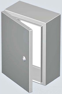 EXM 5412-ES242408 EXM J BOX HC N4-12 24X24X8 WATER/OIL/DUST TIGHT W/ BACKPANEL