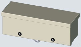 EXM 1300-CH080824 EXM N3R GUTTER 8X8X24