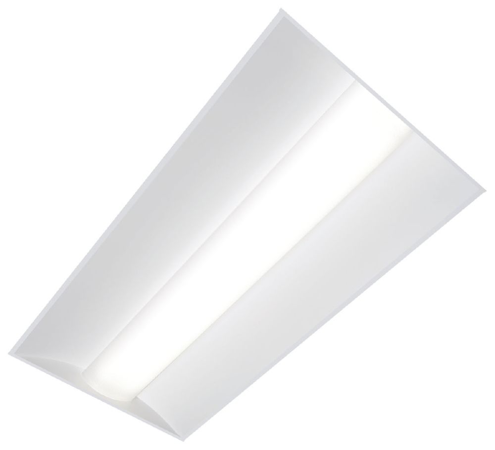 Metalux 24CZ2-50-UNV-L840-CD1-U LED, 2'x4' Cruze ST, Ribbed Frosted Acrylic Lens, 5000 Lumens, 80 CRI, 4000K, UNV 0-10V Dimming to 5pct