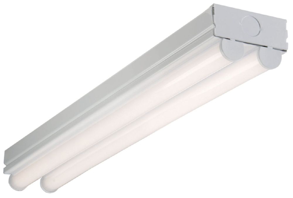 Metalux 2ST2L2040R 2' Linear LED Striplight, Dual Lens, 2200 Lumen, 4000K, UNV NO-DIM
