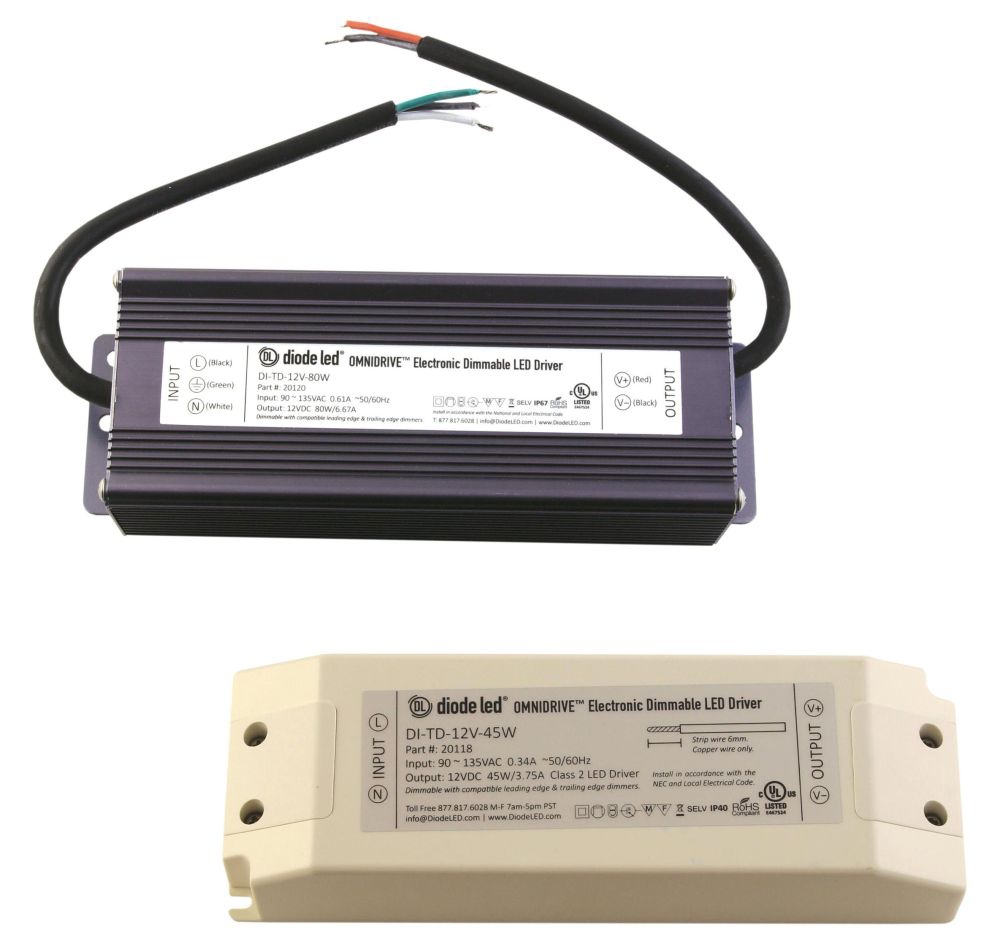 DIO DI-TD-12V-30W DIO LED DRIVER 12V 30W ELECTRONIC DIMMABLE INDOOR #20117