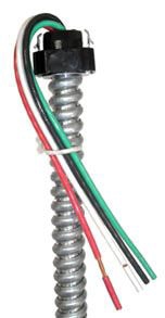 EPC EPW1864SAD EPC FIXTURE WHIP 6' 18GA 4-WIRE SOLID (SNAP IN FITTING)