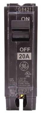 GE THQL1120 THQL 1 POLE 120/240V 10K IC 20 AMP