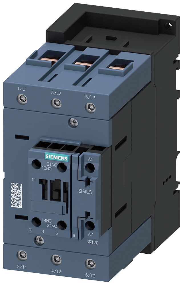 Siemens 3RT20471AK60 CONTACTOR.AC3:55KW.110VAC50HZ/120V60HZ