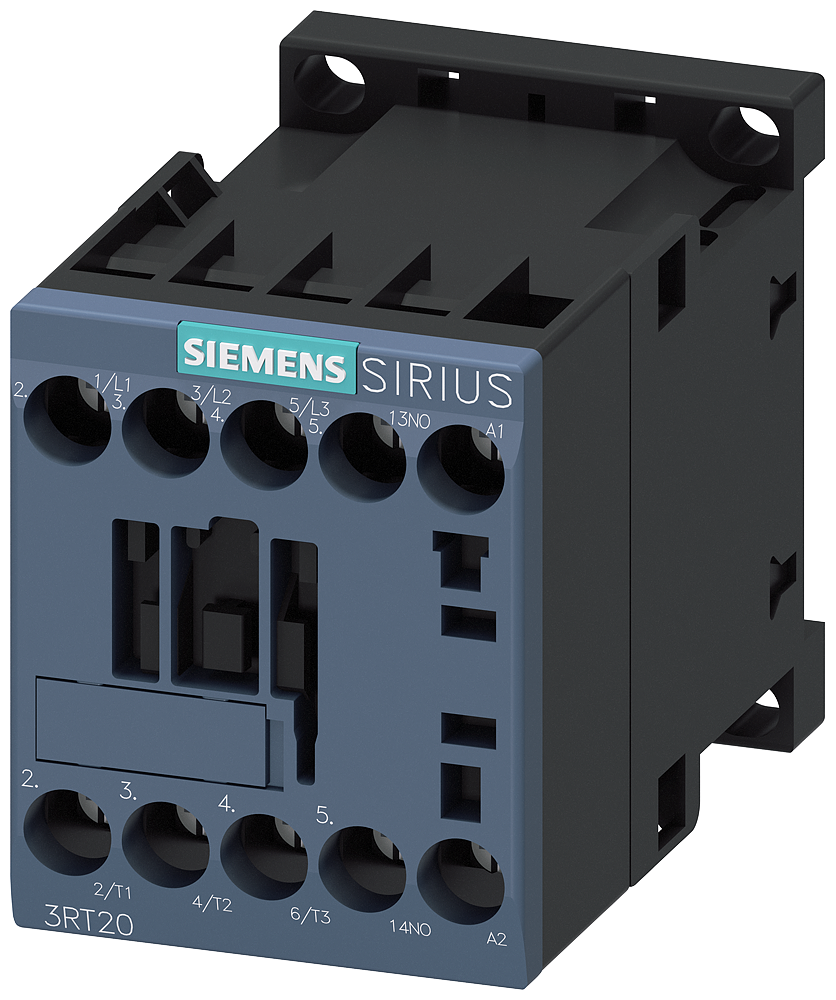Siemens 3RT20151AK61 CONTACTOR S00 7A 120VAC 1NO SCRW