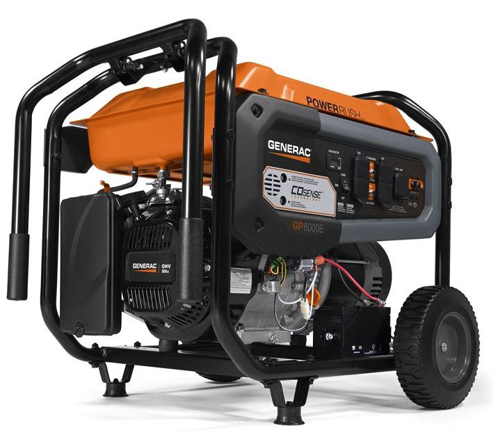 gnr 6954 GNR GP8000E GASOLINE PORTABLE UNIT 1PH 120/240V