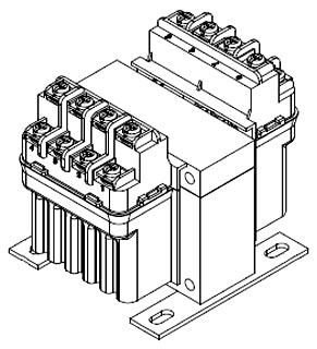 HAM PH50MGJ HAM XFMR 1PH 50VA 380/277/208V PRI 120X240V SEC