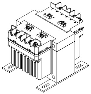 HAM PH250MGJ HAM XFMR 1PH 250VA 380/277/208V PRI 120X240V SEC