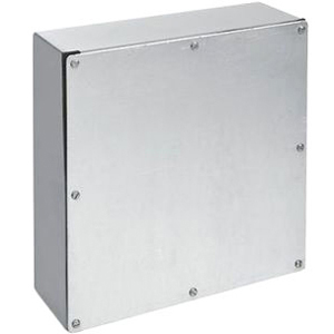 nVent Hoffman A884GSC Screw-Cover Gasketed Type 3, 8.00x8.00x4.00, Galvanized, Steel