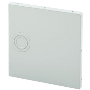 nVent Hoffman F66GCPNK Closure Plate LayIn Wireway without knockouts, 6.00x6.00, Gray, Mild Steel