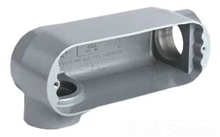 Killark OLR-2M 3/4" LR Hub, Iron O Series Conduit Body