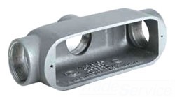 Killark OTB-3 1" TB Hub, Aluminum O Series Conduit Body