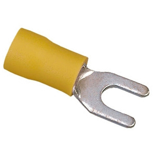 IDL 83-7221 IDL 12-10AWG FORK TERM INS #10 25PK