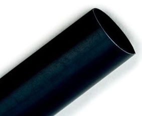 3M FP301-1-50'-Black-Spool 3M Heat Shrink Thin-Wall Tubing FP-301-1-Black-50', 50 ft Length per spool, 150 ft per case