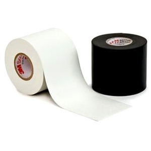 3M 77 Black-3x20FT Scotch Fire-Retardant Electric Arc Proofing Tape 77, 3 in x 20 ft, Black, 1 roll/carton, 10 rolls/case