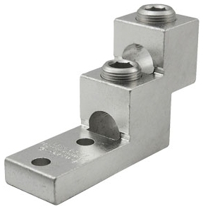 ILS PB2-600 ILS STACK LUG 2 HOLE CU/AL #600-2 F/ 3/8" BOLTS