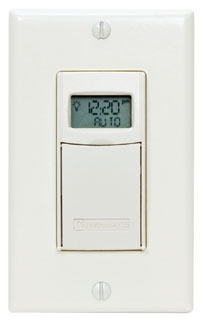 NA EI600LAC 7-Day Heavy-Duty Programmable Timer, 120-277 VAC, 20A, Light Almond