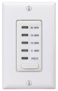NA EI200W Electronic Countdown Timer, 120 VAC, 60 Hz, Preset Times 5,10,15,30 Minute, With Hold, White