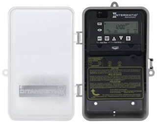 NA ET8015C Astronomic 7-Day 1-Circuit Electronic Control, 120-277 VAC, SPST, Indoor Metal Enclosure