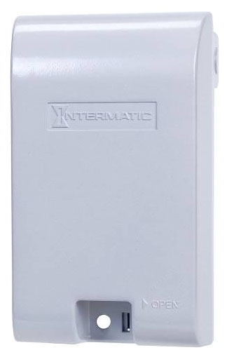 NA WP1010MXD Extra-Duty Die-Cast In-Use Weatherproof Cover, Single-Gang, Vrt, 3.125" Gray