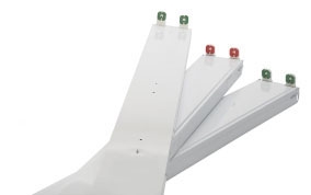 Keystone KT-DDSLEDT8-8-4L 8' 4 lamp Strip, Wired for DirectDrive (Type B) T8 LED Tubes (lamps sold sep.)