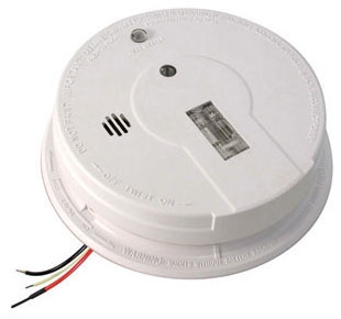 KID I12080 ( 1285E 21006379 ) KID FYR SMOKE DET 120V&9V W/ SAFETYLIGHT