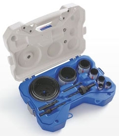 Lenox 308021200L LENOX Hole Saw Kit For Electricians, Speed Slot, 17 Piece