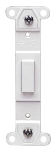Leviton 80700-GY Plastic Blank Wallplate Adapter, Gray