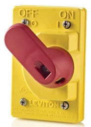 Leviton COVER-S Wetguard Watertight Toggle Switch Cover