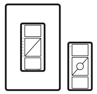 Caseta P-PKG1W-WH Cas?ta Smart Dimmer and Remote Kit