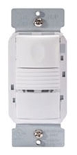 Pass & Seymour PW301G Wattstopper PIR Multi-Way Single-Relay Wall Mounted Occupancy Sensor, 800W at 120V/1200W at 277V, Gray