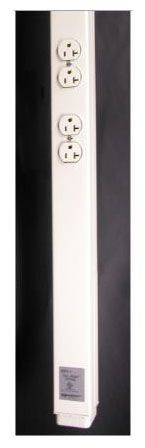 Wiremold 25DTP-4 25DTP Series Tele-Power Poles