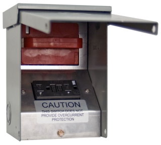 Milbank U3822-20GWR 60 Ampere Non-fused Alternating Current Disconnect 520GR Pull Out