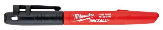 INKZALL 48-22-3100 INKZALL Black Fine Point Marker