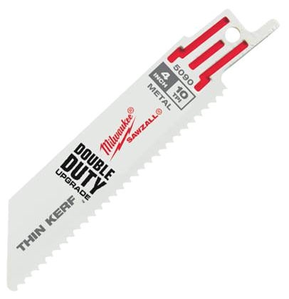 SAWZALL 48-00-5186 6" 24 TPI SAWZALL Blade for Thin Metal (5 PK)