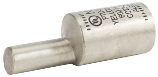 NSI PTO-600 NSI OFFSET ALUMINIUM TIN PLATED PIN TERMINAL 600 MCM WIRE SIZE 400 MCM SOLID PIN (AL/CU)