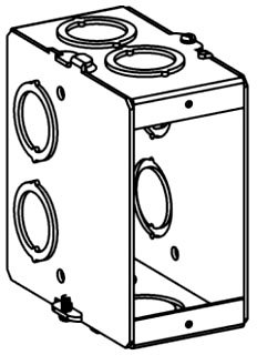 ORB MBG-1 ORB 1G GANGABLE MASONRY BOX 3-1/2" DEEP