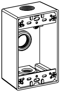 ORB 1B50-3 ORB BOX 3-1/2 HUB 1G