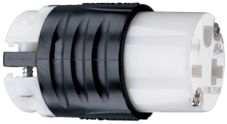 Pass & Seymour PS5469X Straight Blade CONN 3W 15A 250V BandW PS5469X